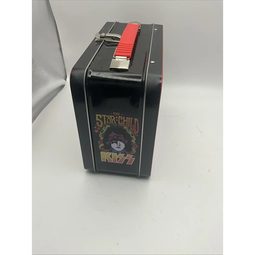 KISS Metal Lunch Box Tin Carry Case The Demon's Gene Simmons Rock Band